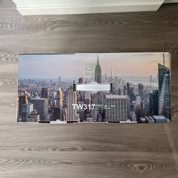 LSP TW317 Smart Projector W/ 80” Digital Projector Lockscreen - Picture 7 of 7